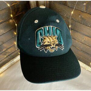 Zephyr Ohio University Bobcats Hat Cap Trucker Hat Sz OS Adjustable Thick Stitch